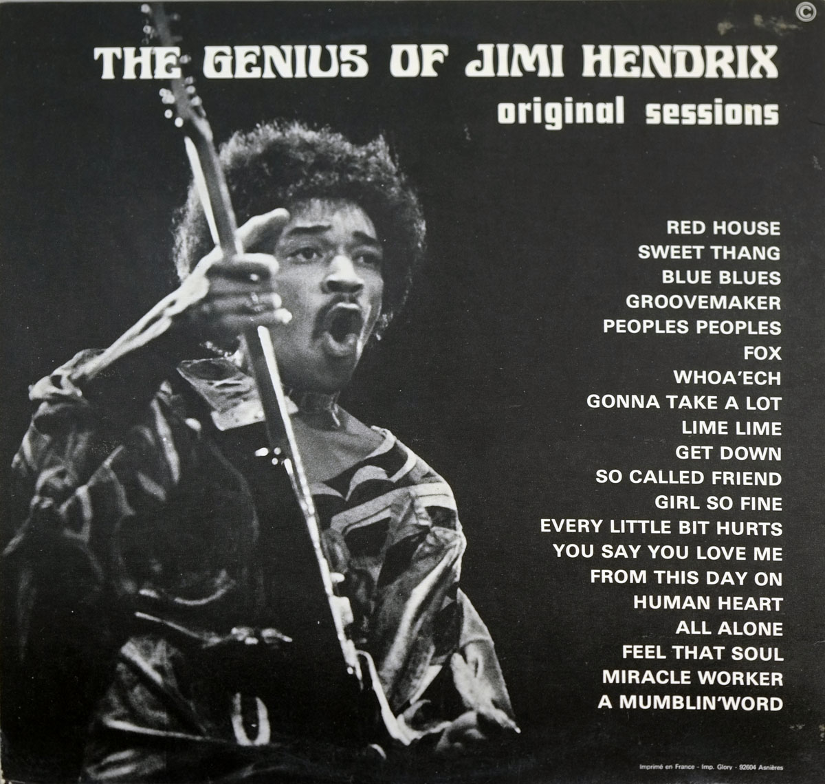 High Resolution Photo of jimi hendrix genius of jimi hendrix original sessions 